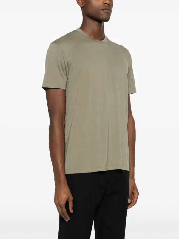 TOM FORD crew-neck short-sleeve T-shirt | Green | FARFETCH TR