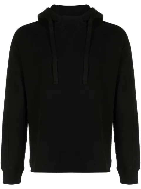 Ten C drop-shoulder cotton hoodie