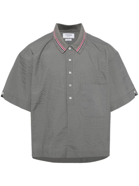 Thom Browne chemise à bande tricolore