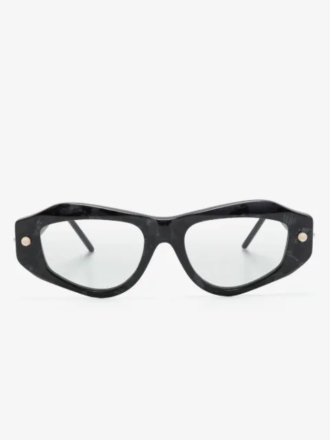 Kuboraum P15 rectangle-frame sunglasses