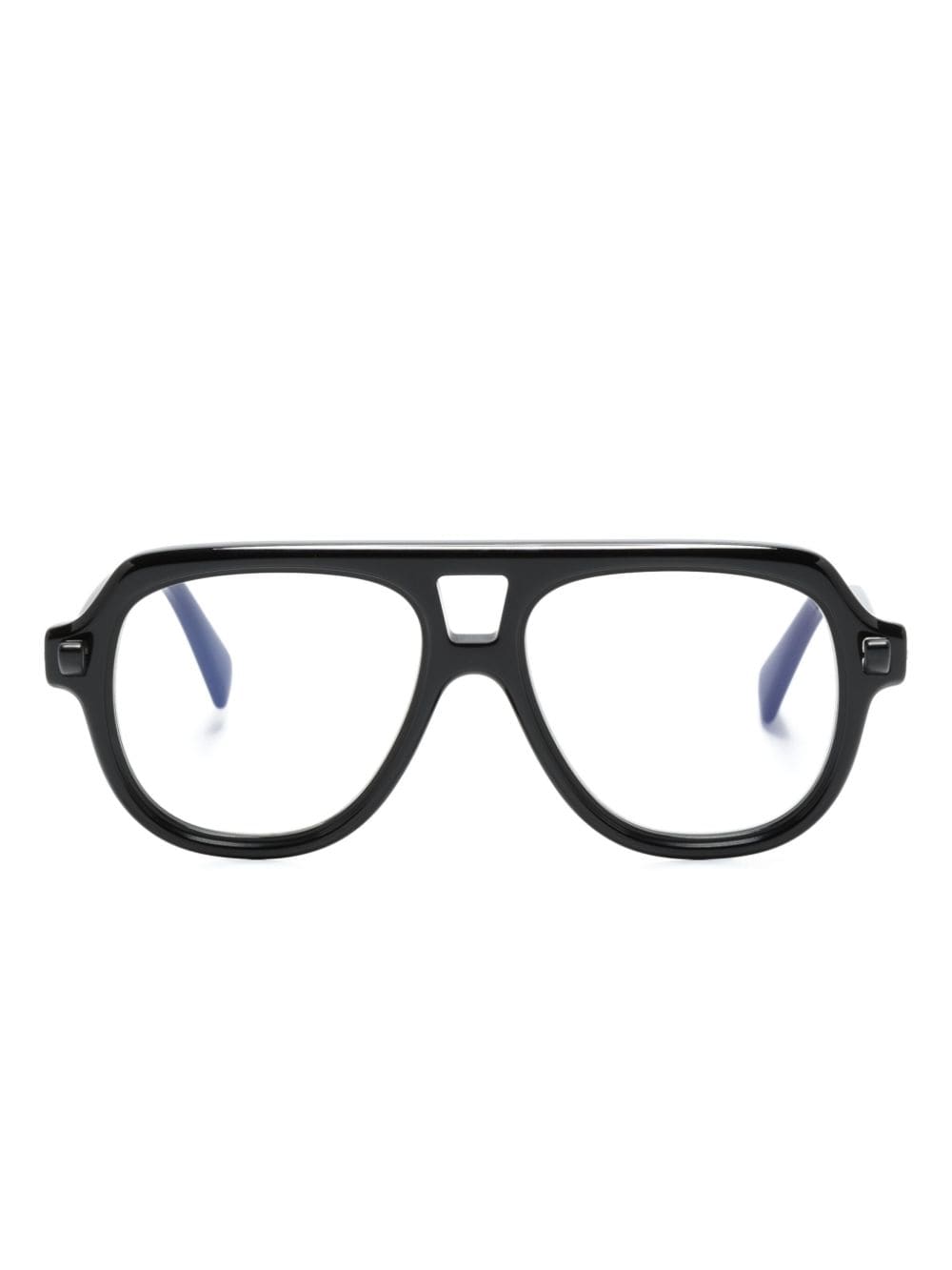 Kuboraum Q4 Navigator-frame Glasses In Black