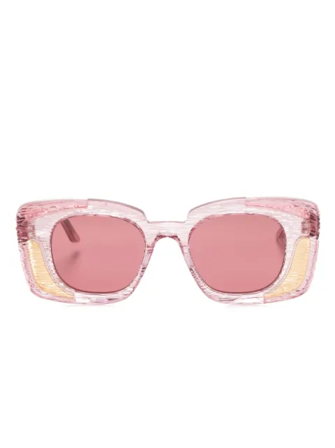 Kuboraum lentes de sol T7 con armazón cuadrada transparente