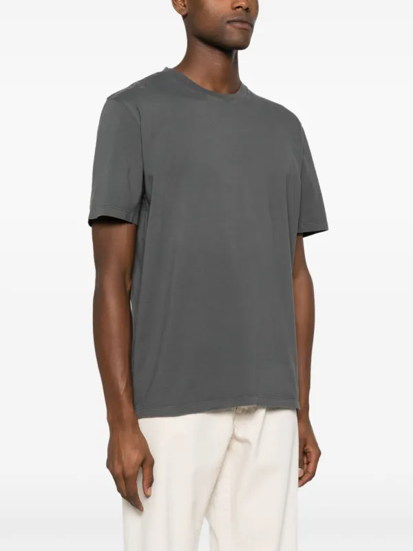 Maison Margiela グレー Tシャツ サイズ10 Maison Margiela logo-print Cotton T-shirt | Grey | FARFETCH