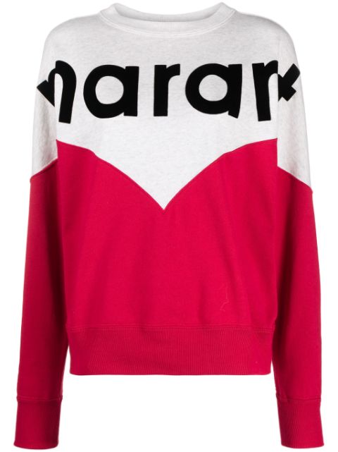 MARANT ÉTOILE Houston two-tone sweatshirt