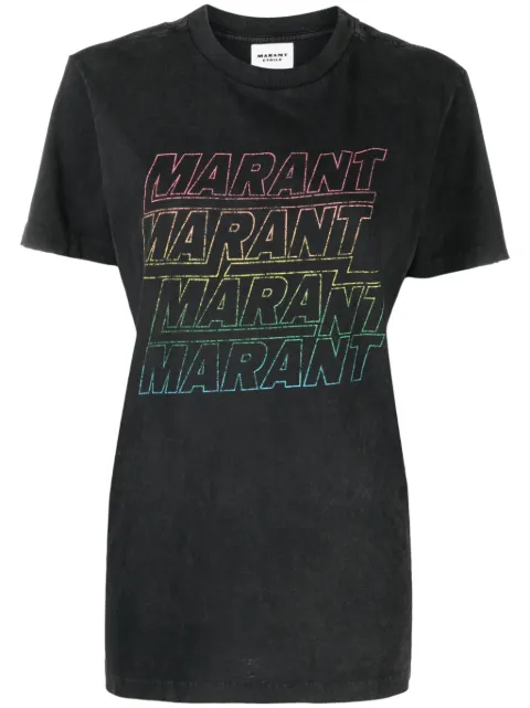 MARANT ÉTOILE Zoeline logo-print T-shirt