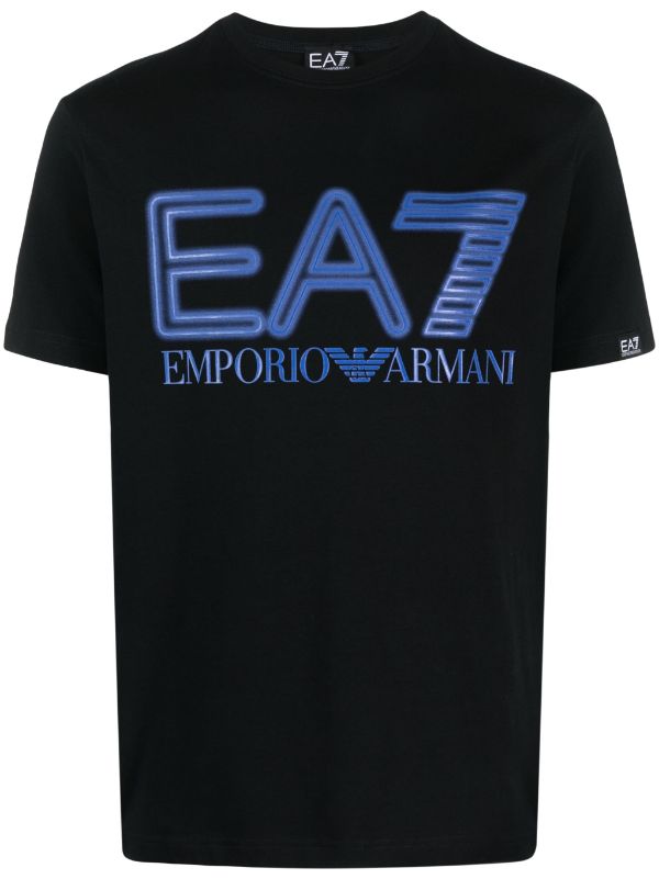 Ea7 Emporio Armani Playera Con Logo Estampado Farfetch