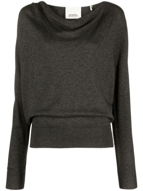 ISABEL MARANT Kristen draped jumper Women