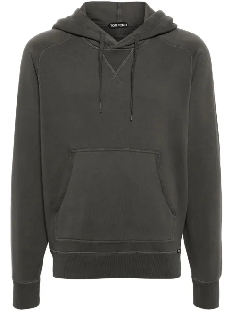 TOM FORD cotton drawstring hoodie