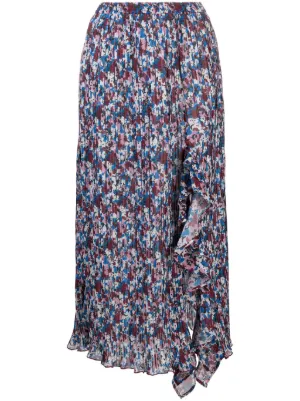 GANNI Pleated Skirts for Women - Shop on FARFETCH