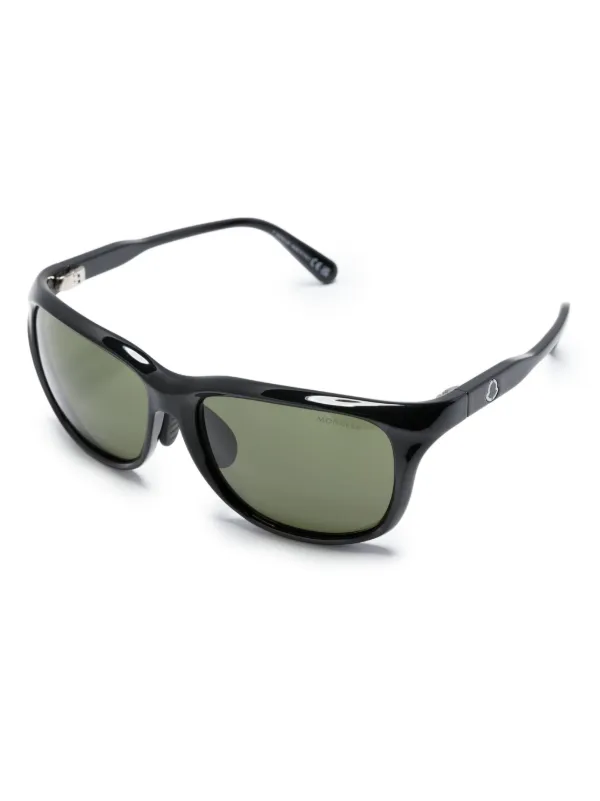 Moncler Eyewear x FRGMT biker-frame Sunglasses | Black Moncler Eyewear x FRGMT biker-frame Sunglasses | Black