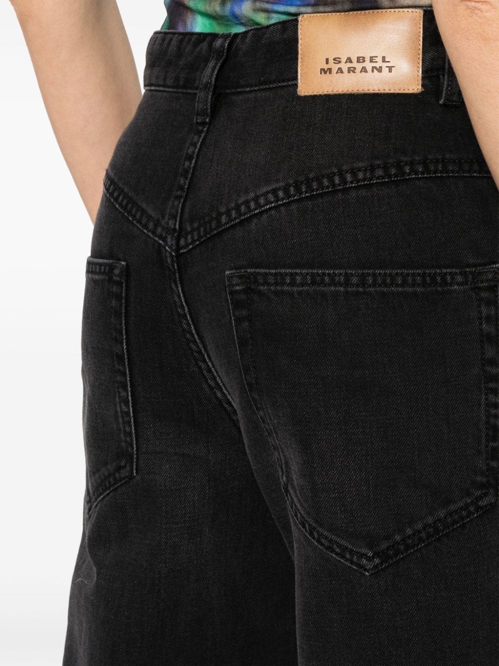 ISABEL MARANT Flared jeans Zwart
