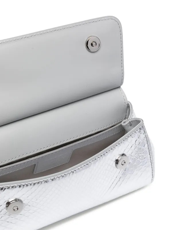 Dolce & Gabbana Small Sicily Tote Bag | Silver | FARFETCH