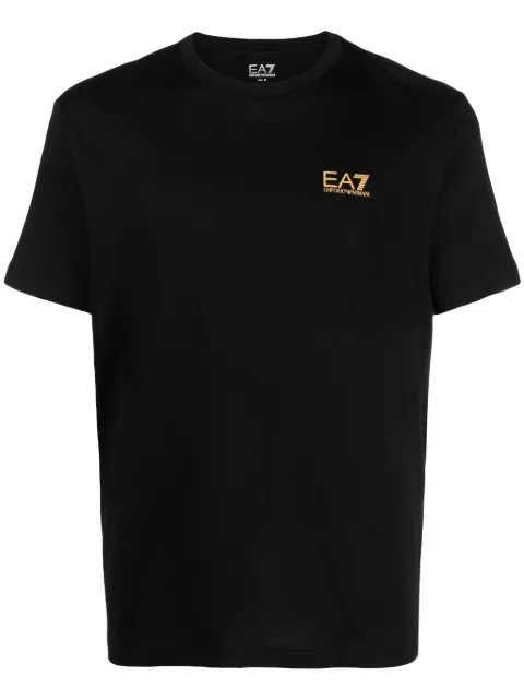 Ea7 Emporio Armani playera con logo estampado