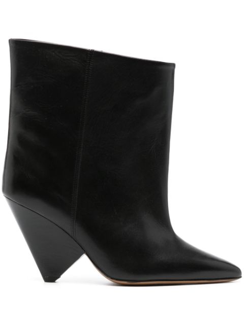 ISABEL MARANT Miyako 90mm leather boots Women