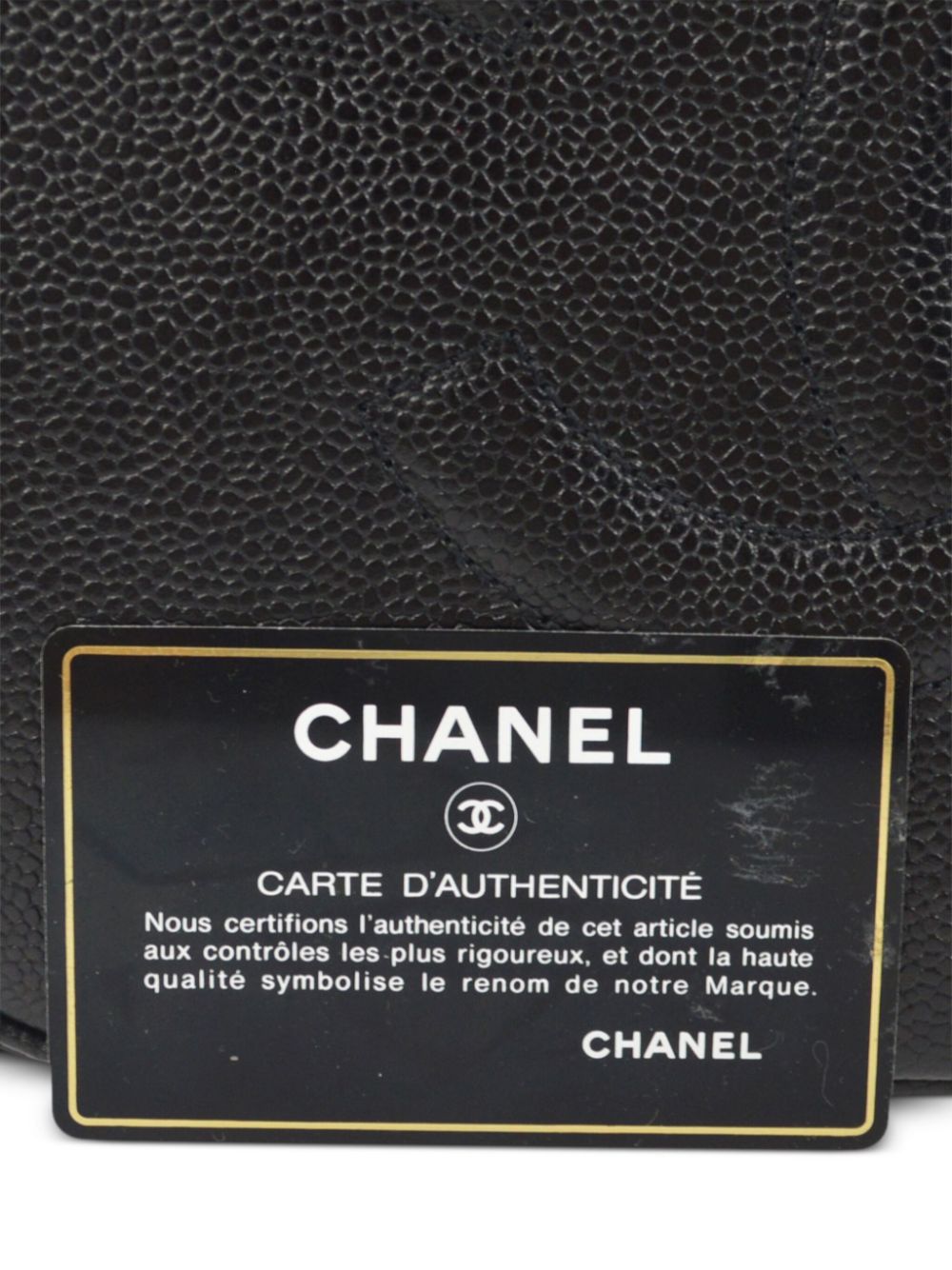 Affordable HOT SALE CHANEL 1997 CC stitch Vanity handbag Women