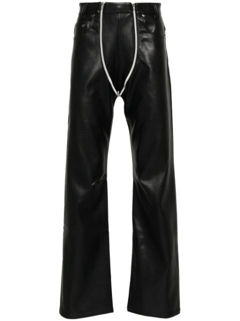 GmbH Lata zip-detail trousers