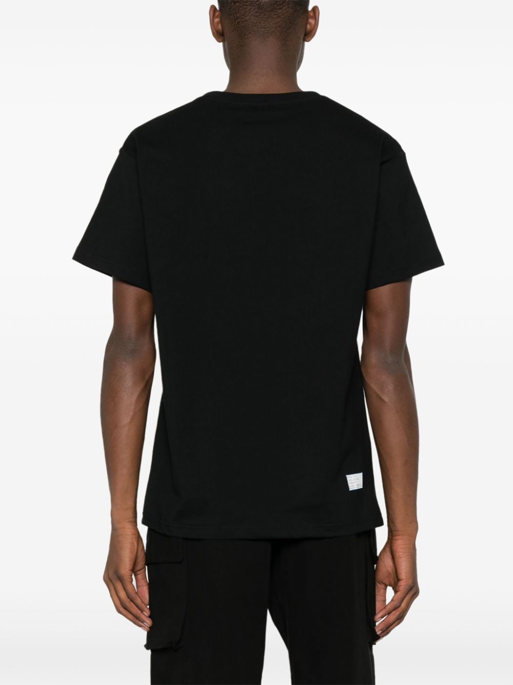 Shop Random Identities Graphic-print Cotton T-shirt In Black