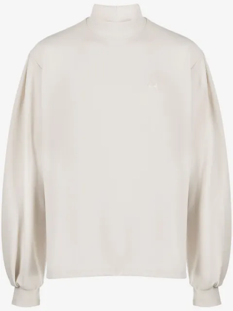 Random Identities logo-embroidered cotton sweatshirt