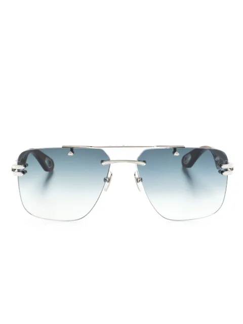 Maybach eyewear President I pilot-frame sunglasses