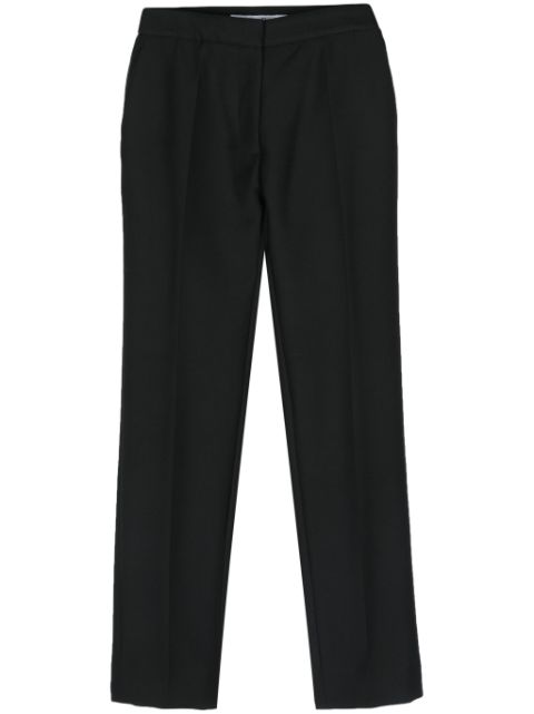 Christian Dior 2010s wool-blend straight leg trousers Women