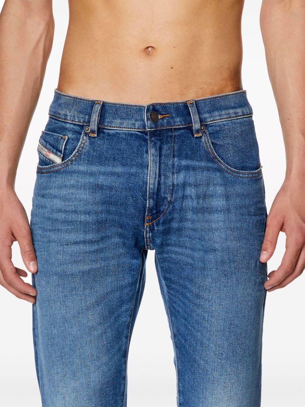 Diesel 2019 D-Strukt 0ENAT slim-cut jeans Men