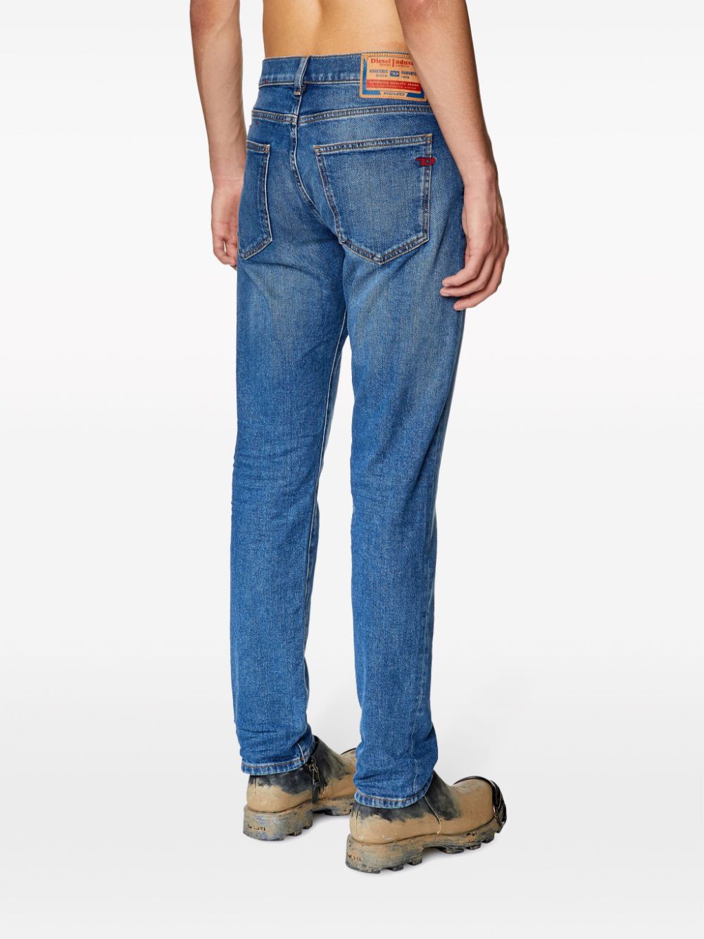 Diesel 2019 D-Strukt 0ENAT slim-cut jeans Men