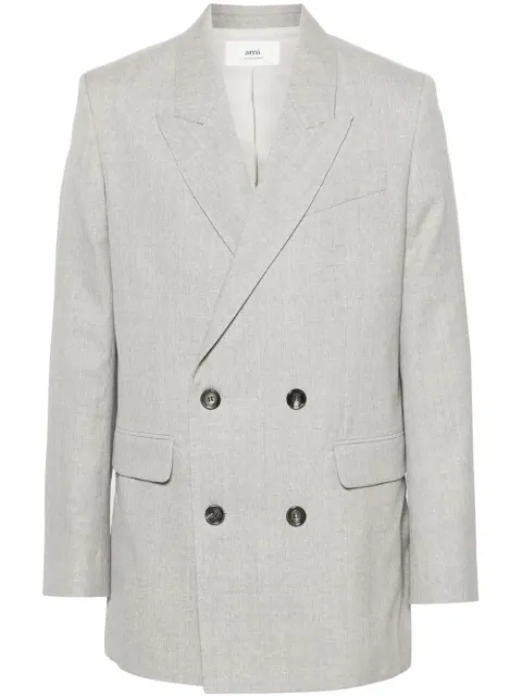 AMI Paris blazer con doble botonadura