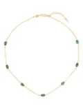 Missoma malachite-embellished choker necklace - Gold