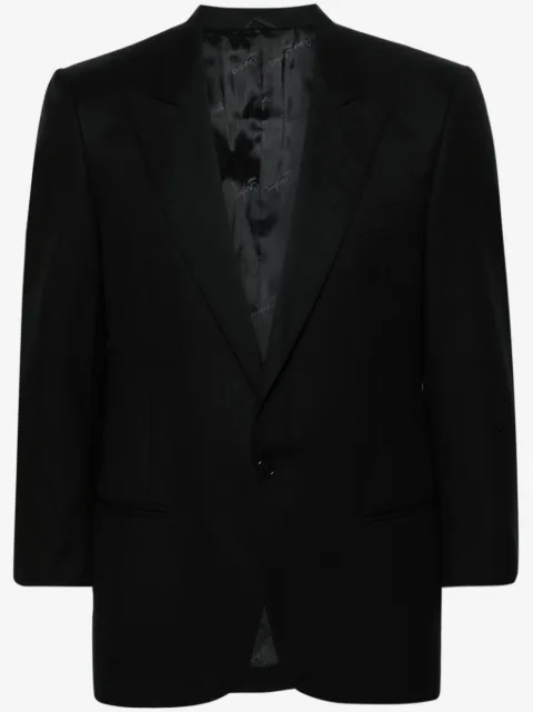 Pierre Cardin Pre-Owned 1980s peak lapels wool blazer