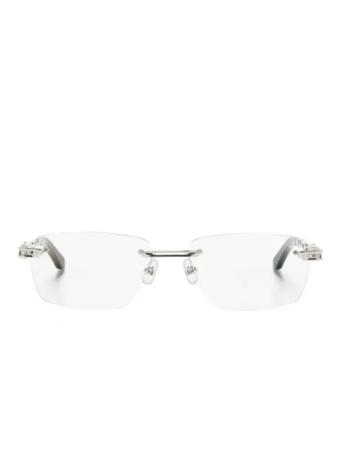 Maybach eyewear Idealist I rectangle-frame glasses