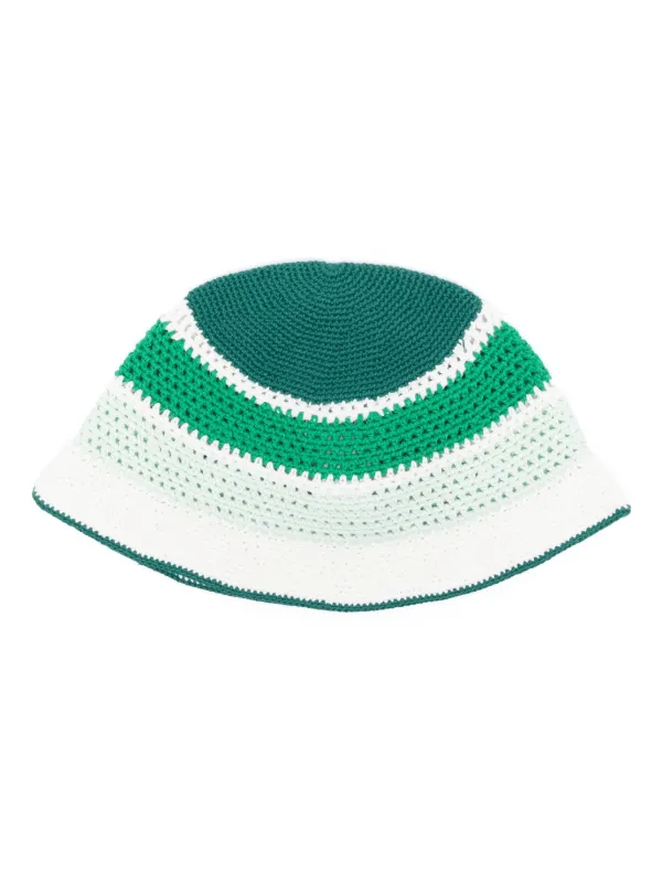 Casablanca STRIPED CROCHET HAT カサブランカ 22330228_52219850_600.jpg