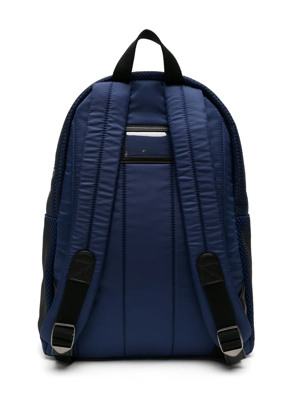 Dolce & Gabbana Logo-embroidered Mesh Backpack In Blue
