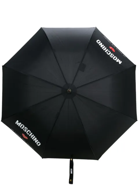 Moschino Ombrello con slogan