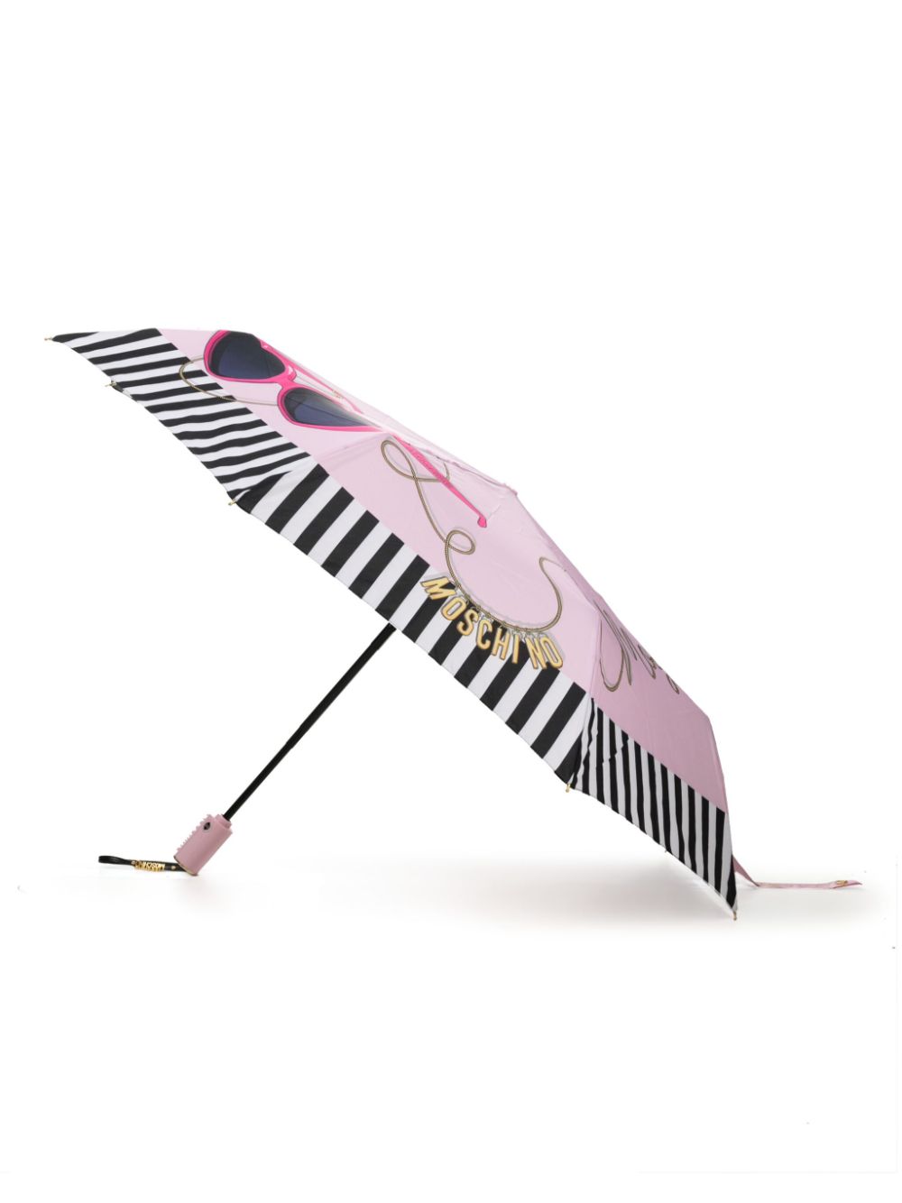 Moschino Paraplu met print Roze