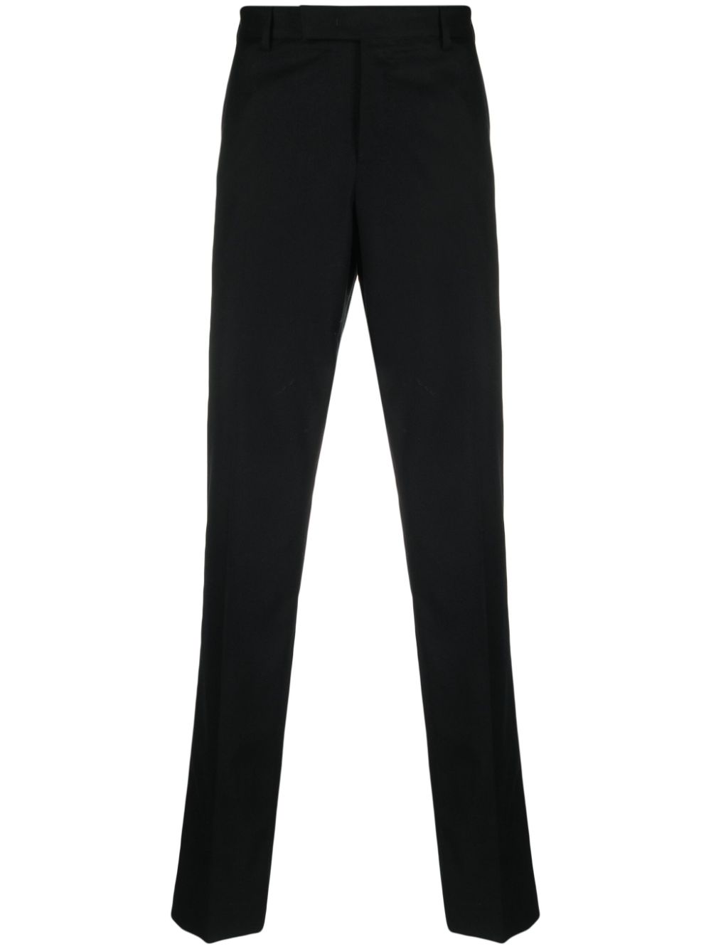 Pt Torino Virgin-wool Tailored Trousers In Blue