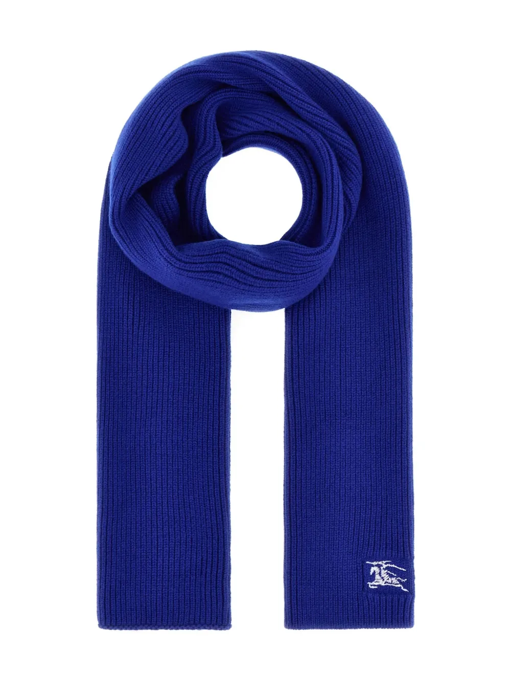 Burberry ribbed scarf - Blu
