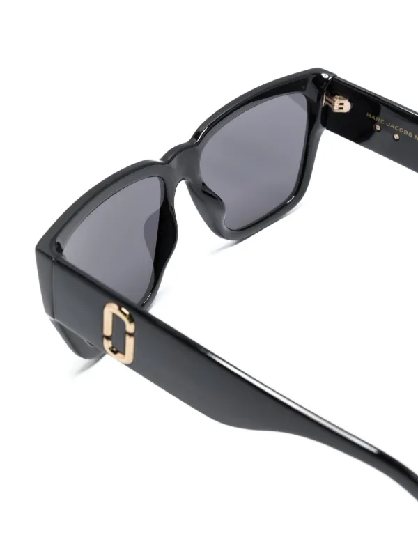 Marc Jacobs Eyewear J Marc wayfarer-frame Sunglasses | Black  display picture 3