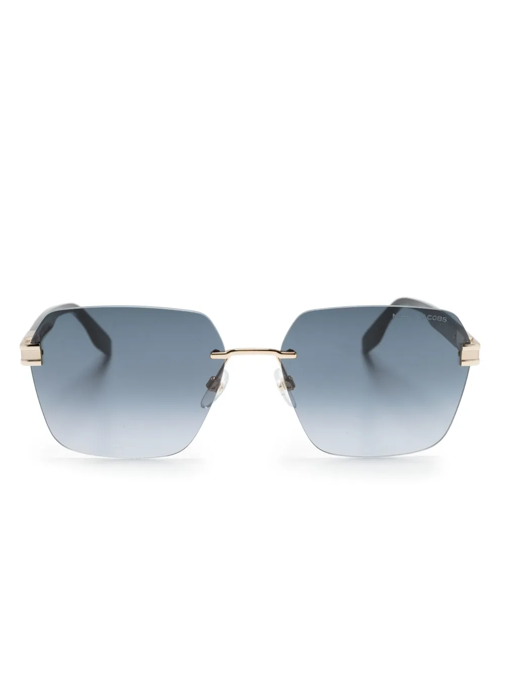 Marc Jacobs Eyewear lunettes de soleil carrées à design sans monture | noir | Image 1