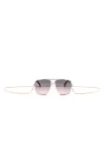 Marc Jacobs Eyewear gradient-lenses pilot-frame sunglasses - Gold