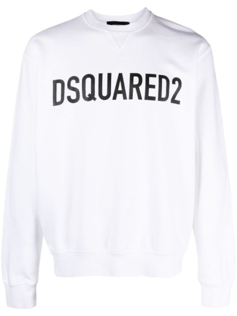 DSQUARED2 logo-print cotton sweatshirt Men