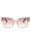Marc Jacobs Eyewear J Marc square-frame sunglasses - Pink