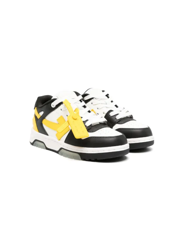 Kids off white sneakers best sale