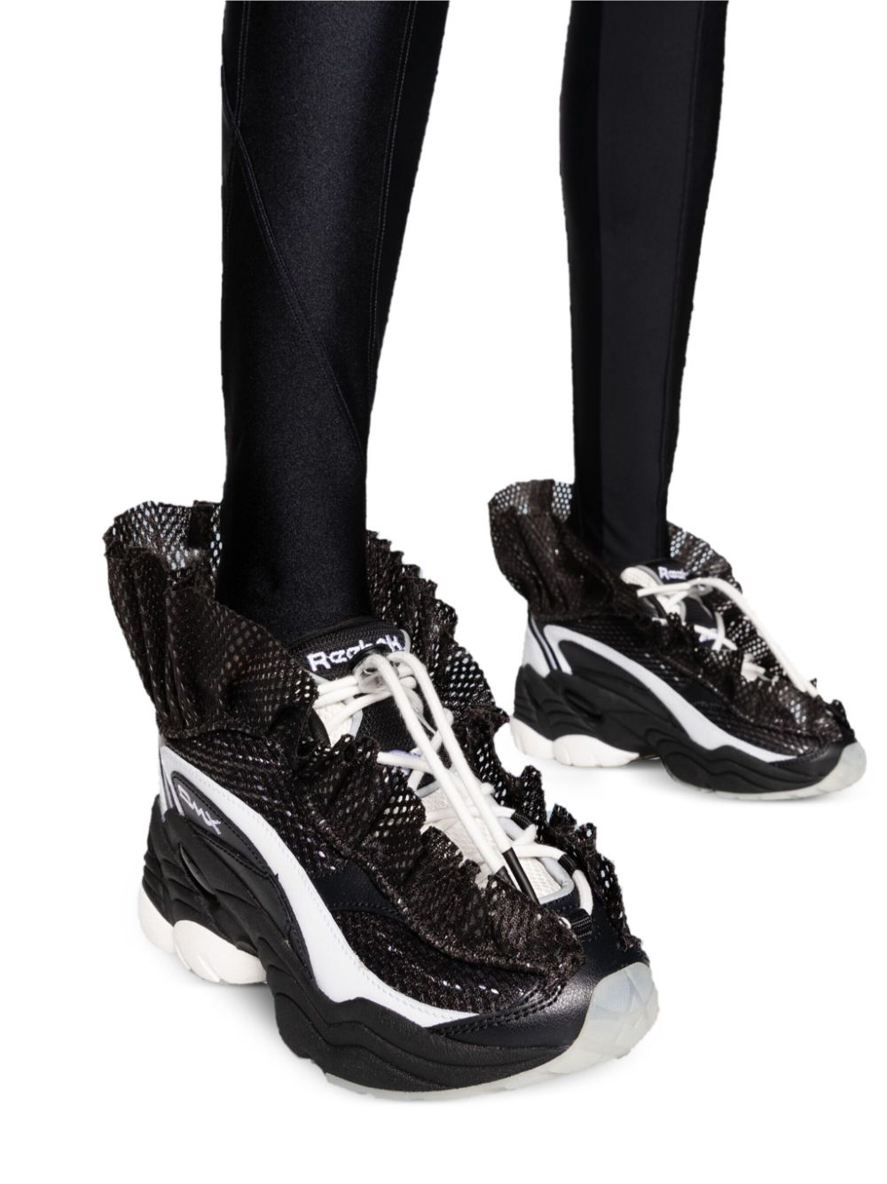 Reebok LTD DMX Ruffle lace-up sneakers  WOMEN