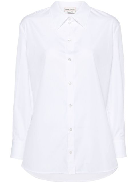 Alexander McQueen poplin cotton shirt Women