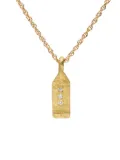 ELHANATI 18kt yellow gold Paloma Maison Diamond Tag pendant necklace