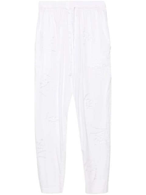 ISABEL MARANT Hectorina broderie-anglais trousers
