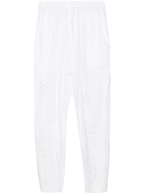 ISABEL MARANT Hectorina broderie-anglais trousers