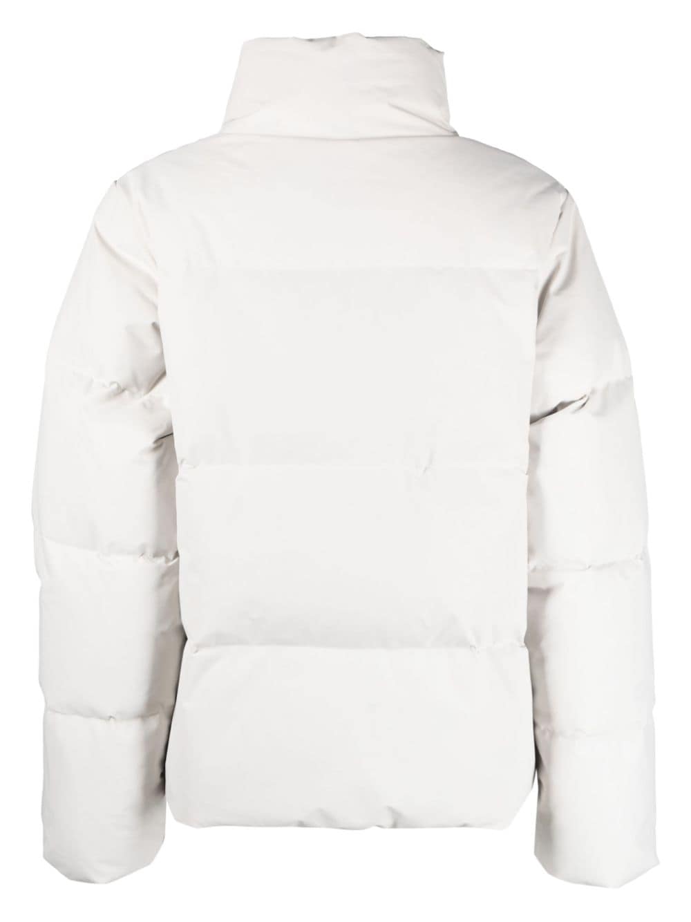 Shop Carhartt W' Yanie Logo-print Puffer Jacket In Neutrals