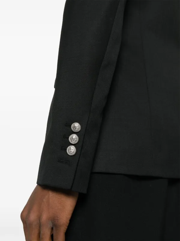 Balmain シングルジャケット | ブラック | FARFETCH JP