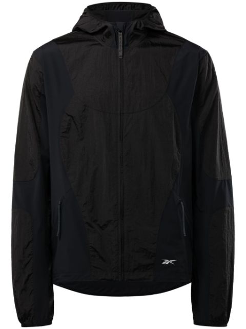 Reebok LTD panellled hooded running jacket